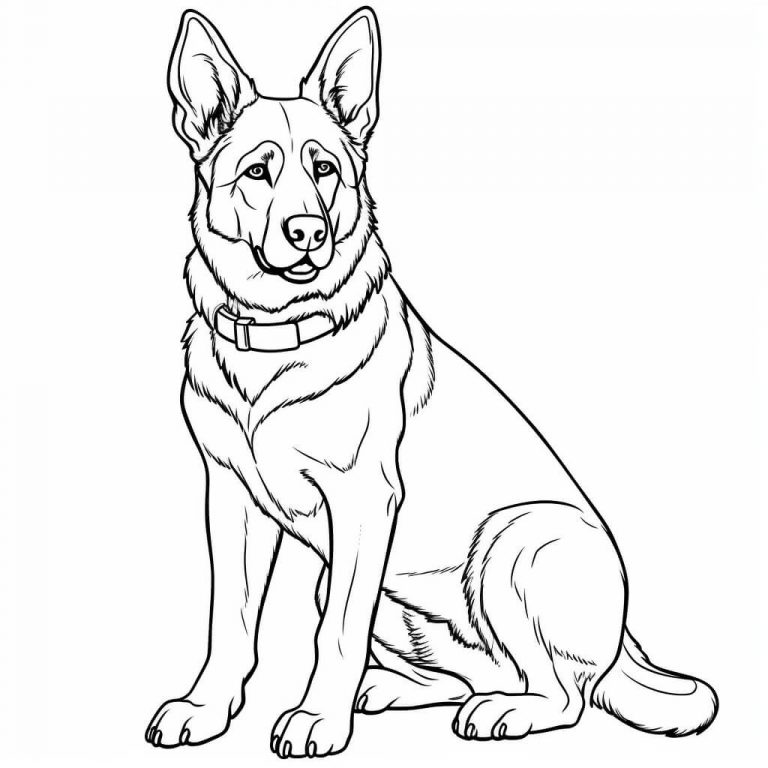 Dog Color Sheets (Free & Printable)