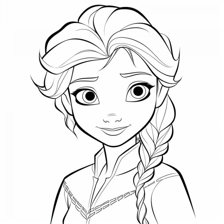 Frozen Color Sheets (Free & Printable)