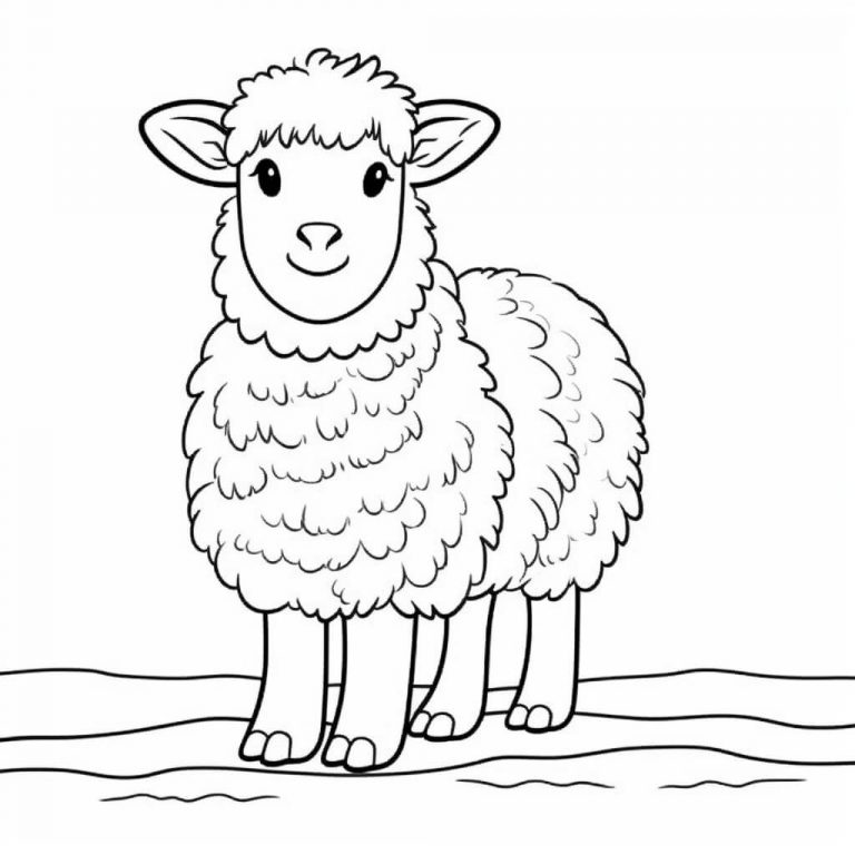  Foto zu Schaf Ausmalbilder (100% Kostenlos zum Ausdrucken) - Kokoprint.com 