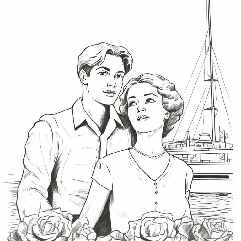 Titanic Coloring Sheets (Free & Printable)