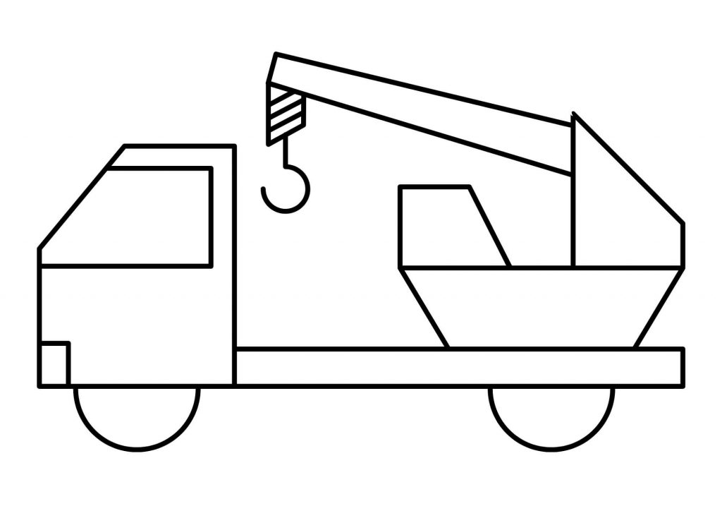 Truck Color Sheet (Free + Printable)