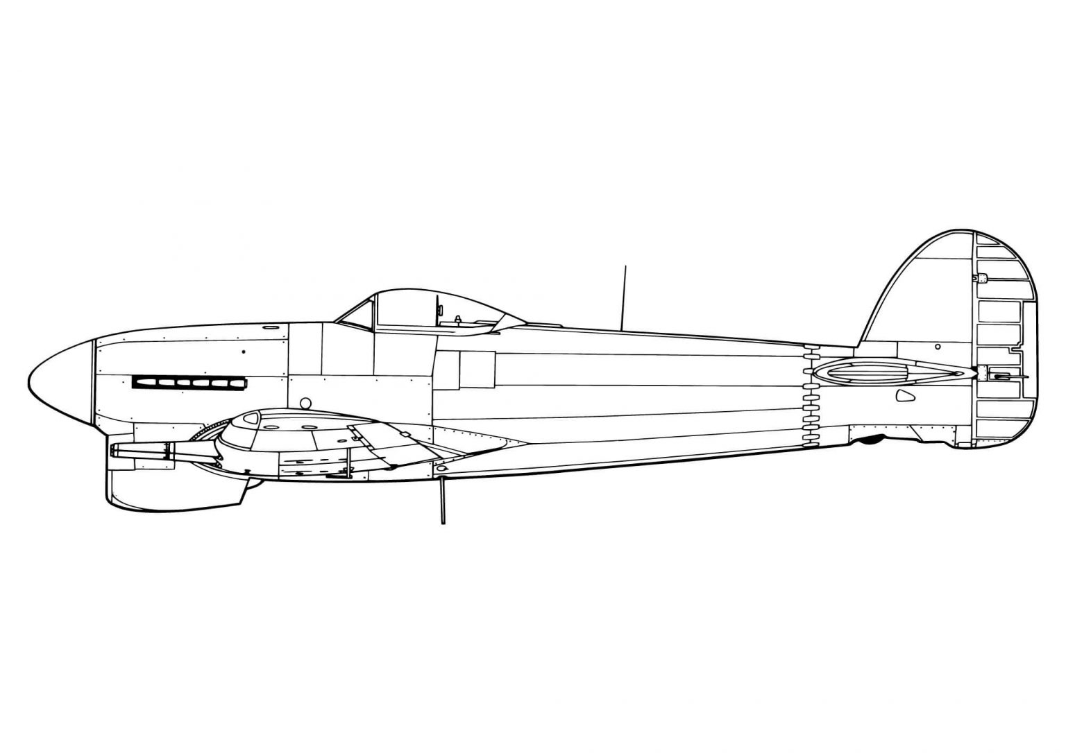 WW2 Airplane Color Sheets (Free & Printable)