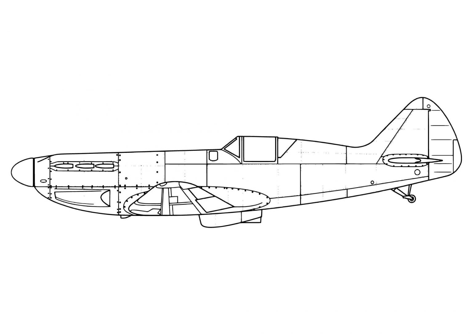 WW2 Airplane Color Sheets (Free & Printable)