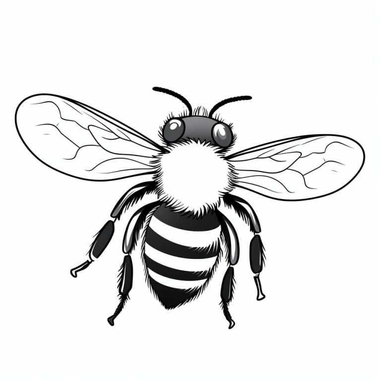 ausmalbilder hummel