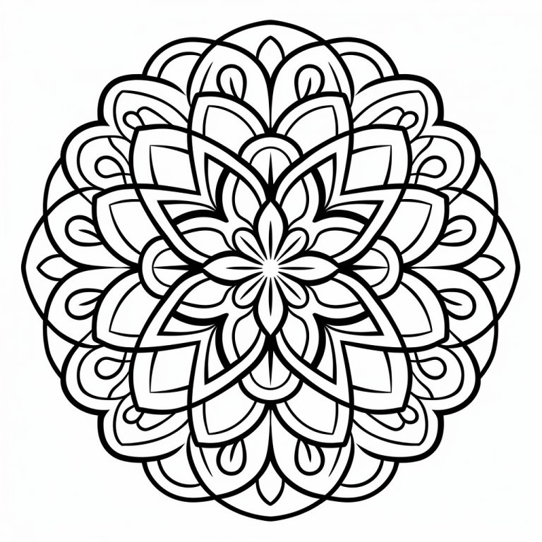  Kostenlose Mandalas (zum Ausdrucken) - Kokoprint.com Bildidee 