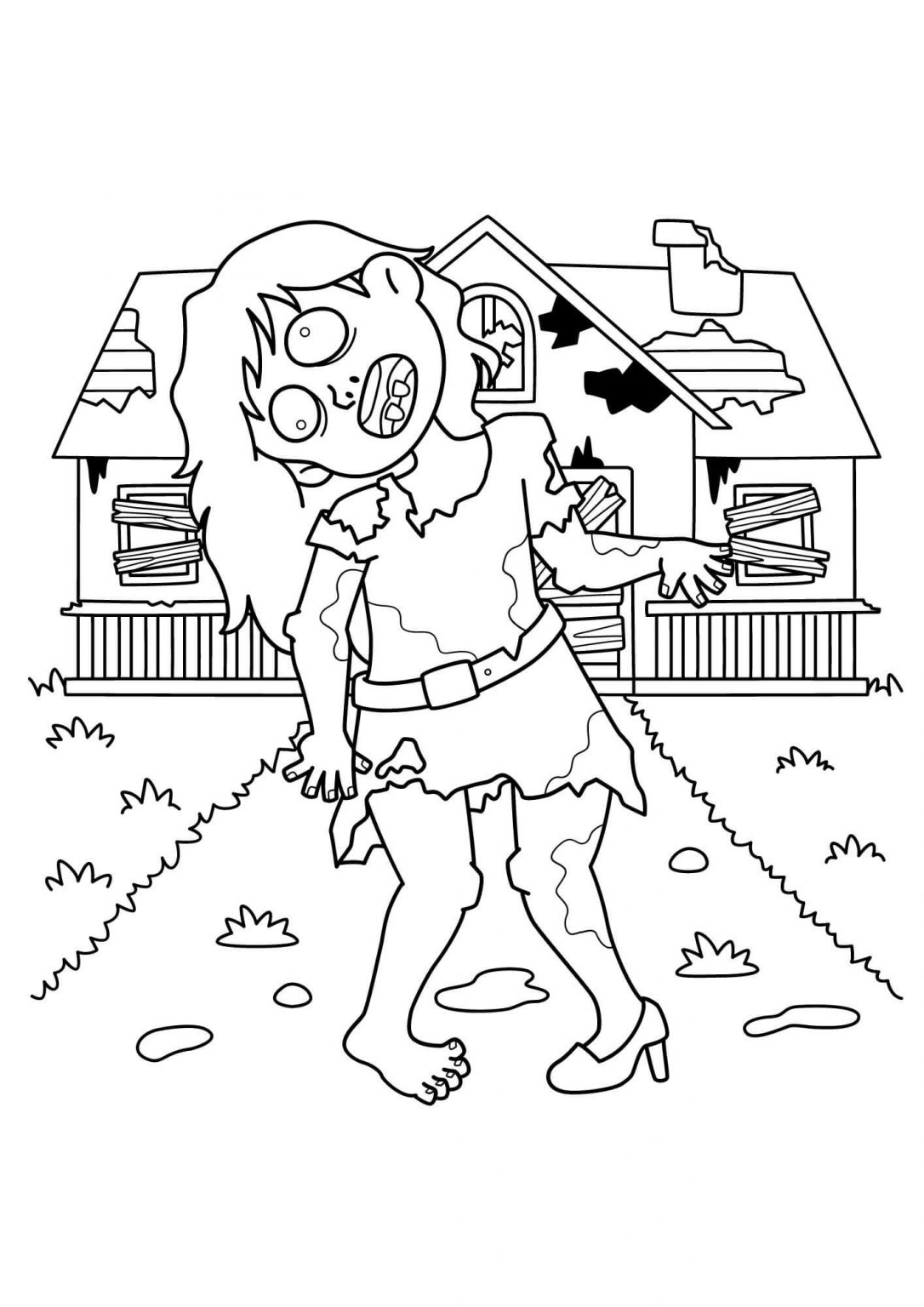  Monster Ausmalbilder (100% Kostenlos zum Ausdrucken) - Kokoprint.com Motiv 