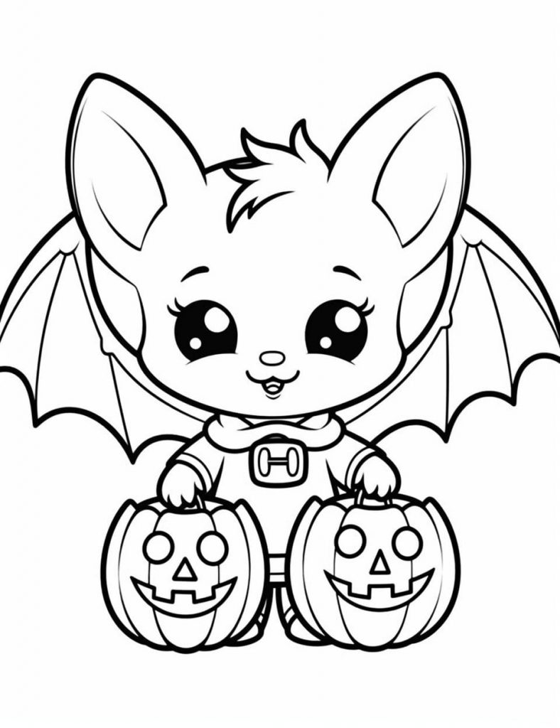 Halloween Color Sheet (Free + Printable)