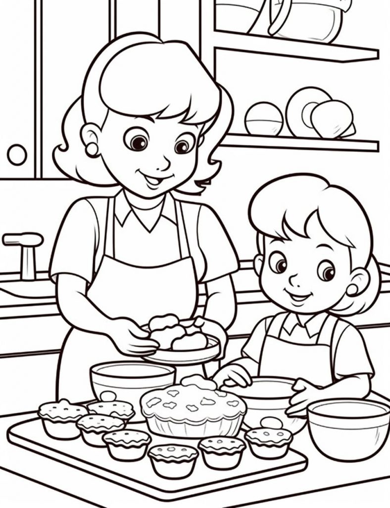 Happy Mother's day Color Sheet (Free + Printable)